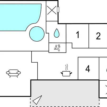 Amazing Home In Oksbol With Sauna